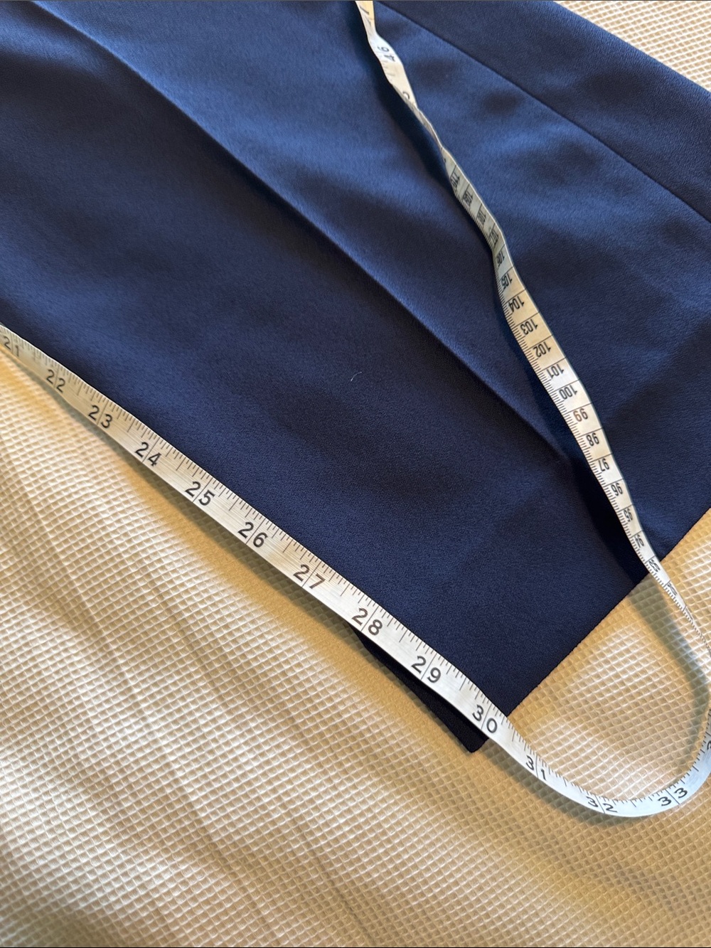 NWT J.Crew Essential Wide Leg Pant Navy Blue Size 2 Career Trouser - Picture 6 of 8